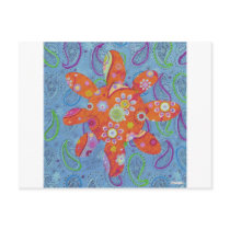 PAISLEY FLOWER postcards