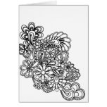 paisley flowers greeting cards