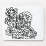 paisley flowers mouse pads