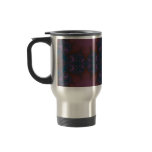 Paisley Fractal Travel/Commuter Mug