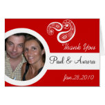 Paisley Frame - Customized greeting card