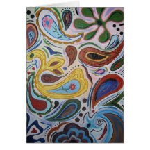 Paisley Greeting Card