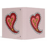 Paisley Heart Binder