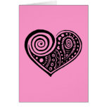 Paisley Heart /blk