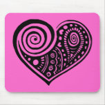Paisley Heart /blk