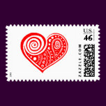 Paisley Heart /blk
