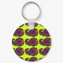 Paisley keychains