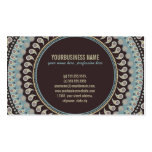 Paisley Mandala - decorative, spiritual Business Cards