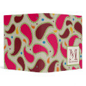 Paisley Monogram Binder binder