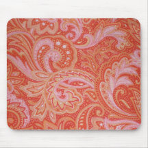 paisley mouse pad