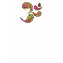 Paisley Om Yoga Top t-shirts by dropsoul Paisley Om Yoga Top t-shirts