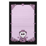 Paisley Panda Paper Stationery Paper