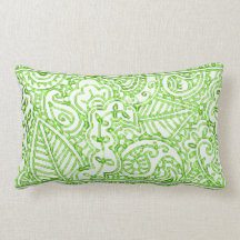 Paisley Passion - Green (Henna) Pillow