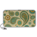 Paisley Pattern Mini Speakers