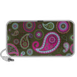 Paisley Pattern Mini Speakers