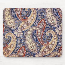 Paisley Pattern Mouse Mat