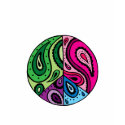 Paisley Peace Dark T-Shirt