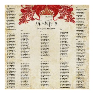 Paisley Peacock- Use 35 x 35 size (200 guests) print