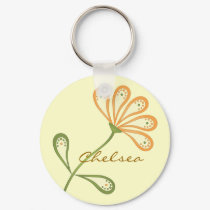 Paisley Petals keychains