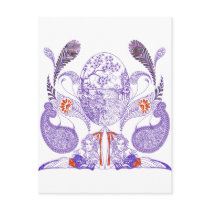Paisley princess postcards
