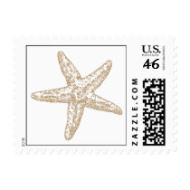 Paisley Starfish - Beachy Tan Stamp