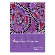 Paisley Supreme Business Card template
