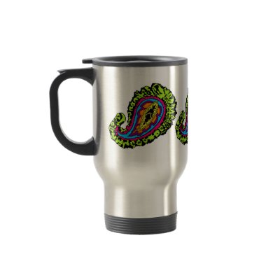 Paisley Travel Mug by JuJuGarden