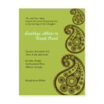 Paisley Wedding Invitation Paisley Wedding Invitation