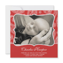Paisley Western Birth Announcements