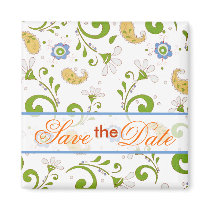 Paisley's garden - Customized magnets