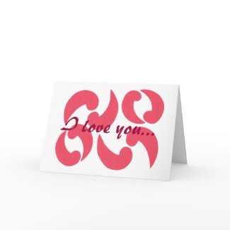 Paisleys in love, Marriage Proposal Card card