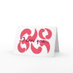 Paisleys in love, Marriage Proposal Card