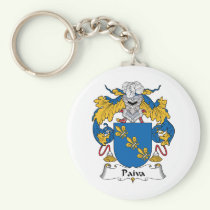 Paiva Family Crest Keychain