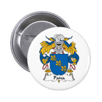 Paiva Family Crest Button