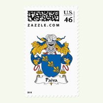 Paiva Family Crest Stamps