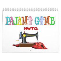 Pajama Game Calendar calendars