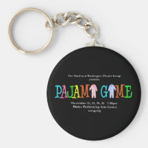 Pajama Game NWTG Keychain