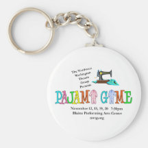 Pajama Game NWTG Keychains