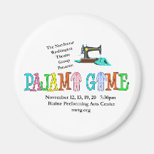 Pajama Game NWTG Magnet