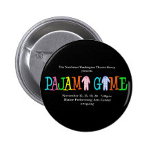 Pajama Game NWTG Pinback Buttons
