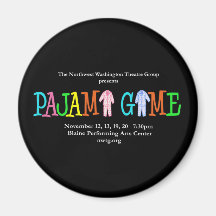 Pajama Game NWTG Refrigerator Magnets