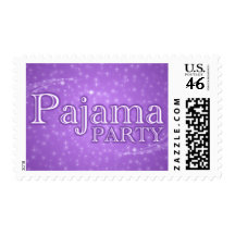 pajama party invitation : starshine stamps