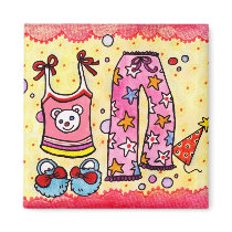 Pajama Party Magnet