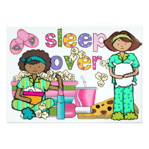 Pajama Party / Sleep Over - SRF Announcements