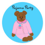 Pajama Party Sticker