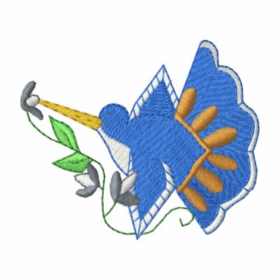 Pájaro del sudoeste sudadera bordada con capucha Pájaro del sudoeste sudadera bordada con capucha