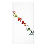 Pakistan Chili Peppers Personalized Photo Card