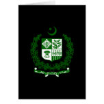 Pakistan Coat of Arms Greeting Cards