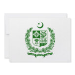 Pakistan Coat of Arms Custom Invitations