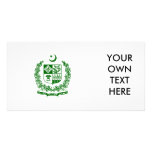 Pakistan Coat of Arms Picture Card